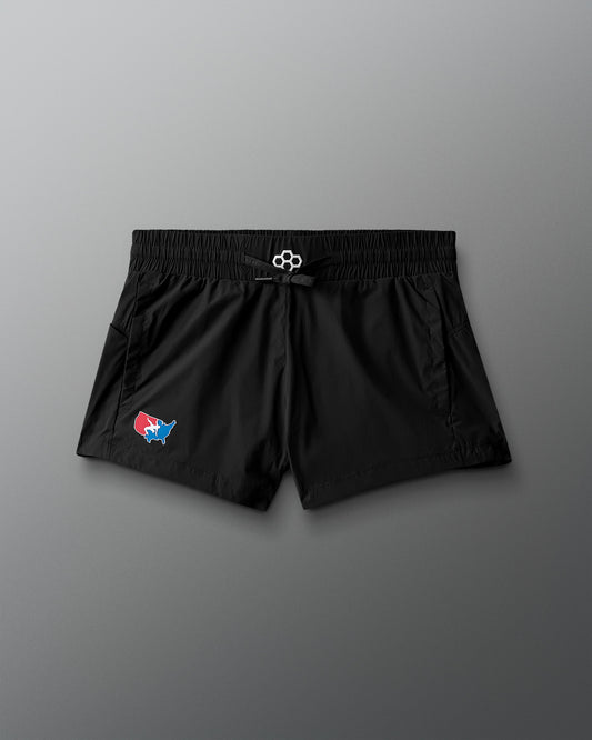 Shorts 3" Mouvement Féminin USA Wrestling