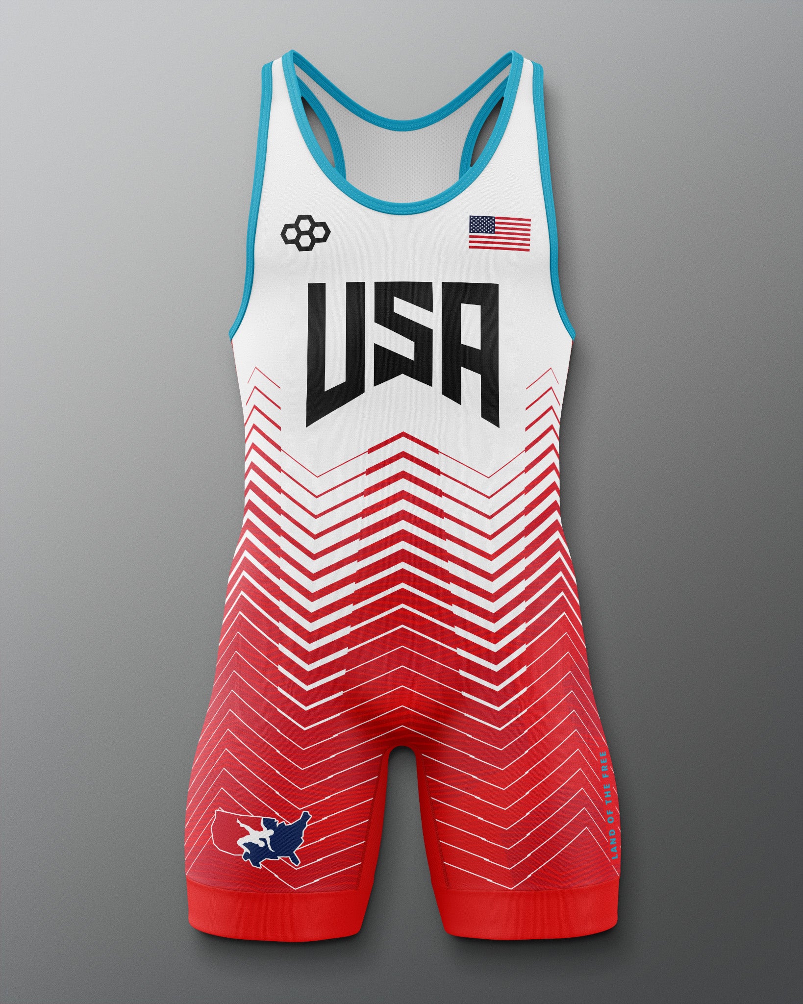 Official USA Wrestling Singlet - Icon 2.0 RUDIS Singlet | RUDIS