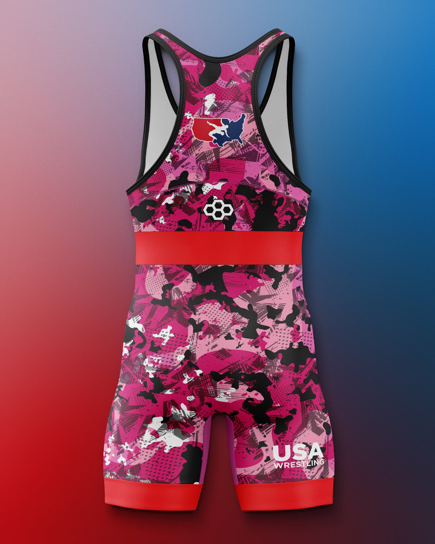 USAW Scatter Icon 2.0 Elite Singlet