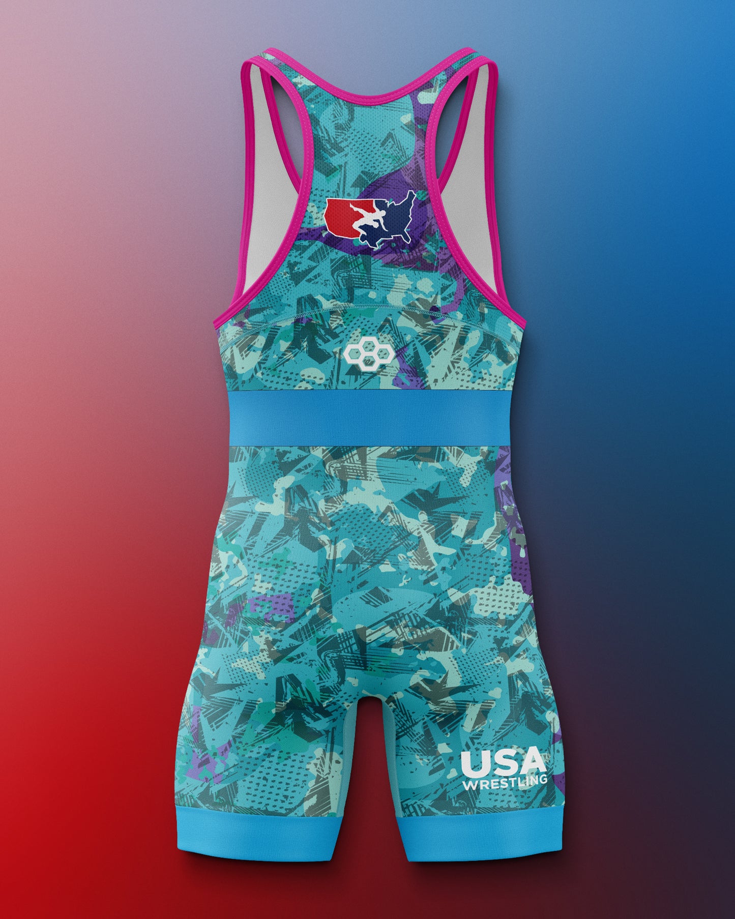 USAW Scatter Icon 2.0 Elite Singlet