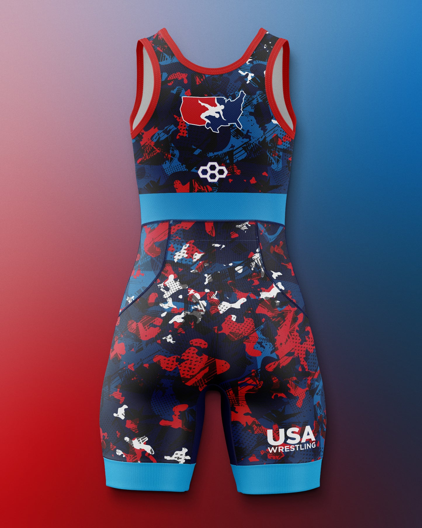 USAW Scatter Icon Women's 2.0 Elite Singlet