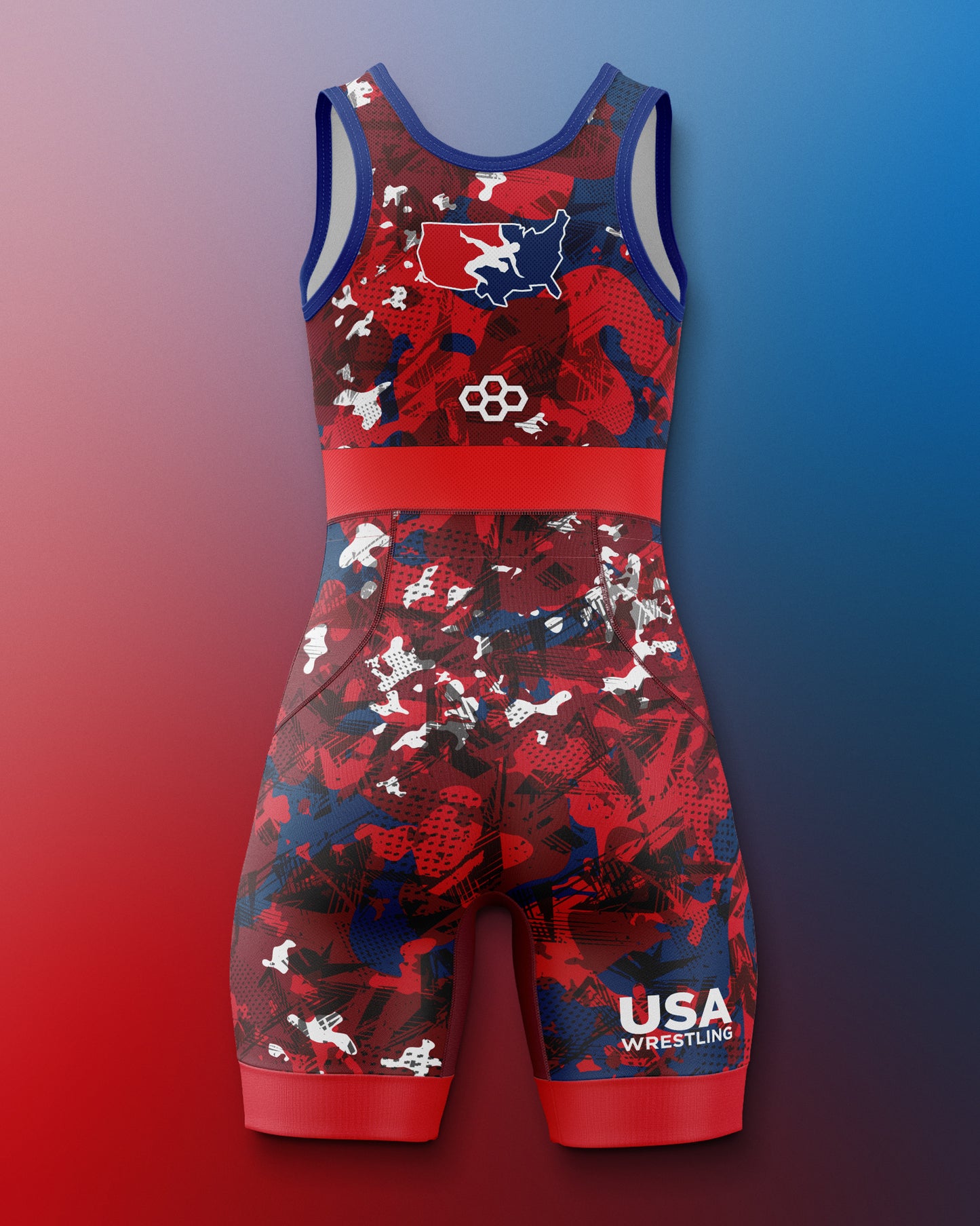 USAW Scatter Icon Women's 2.0 Elite Singlet