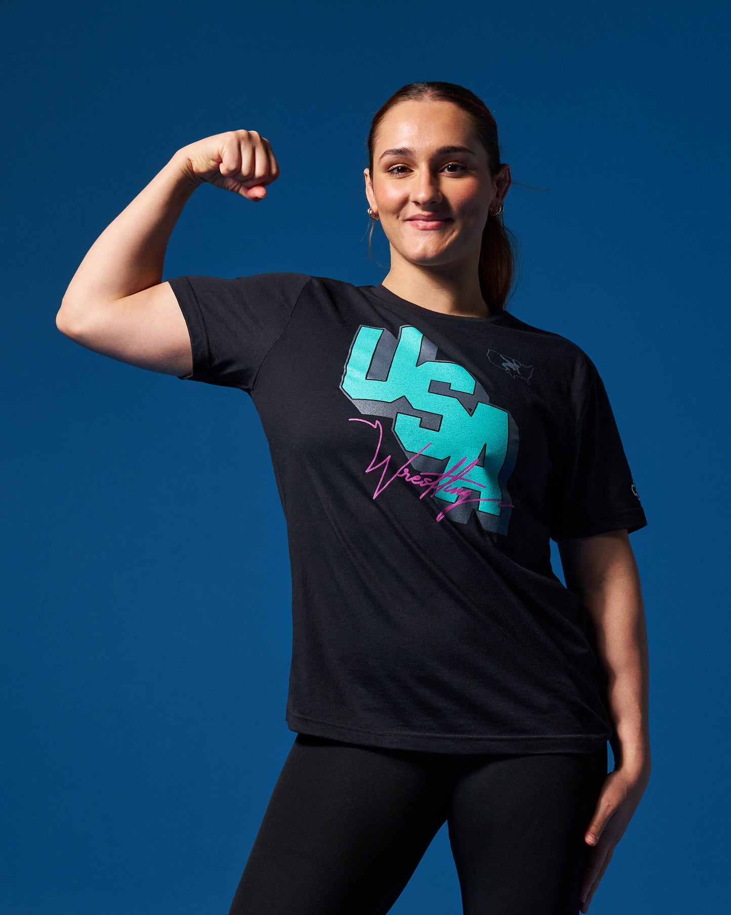 USA Wrestling Block Elite Super Soft T-Shirt