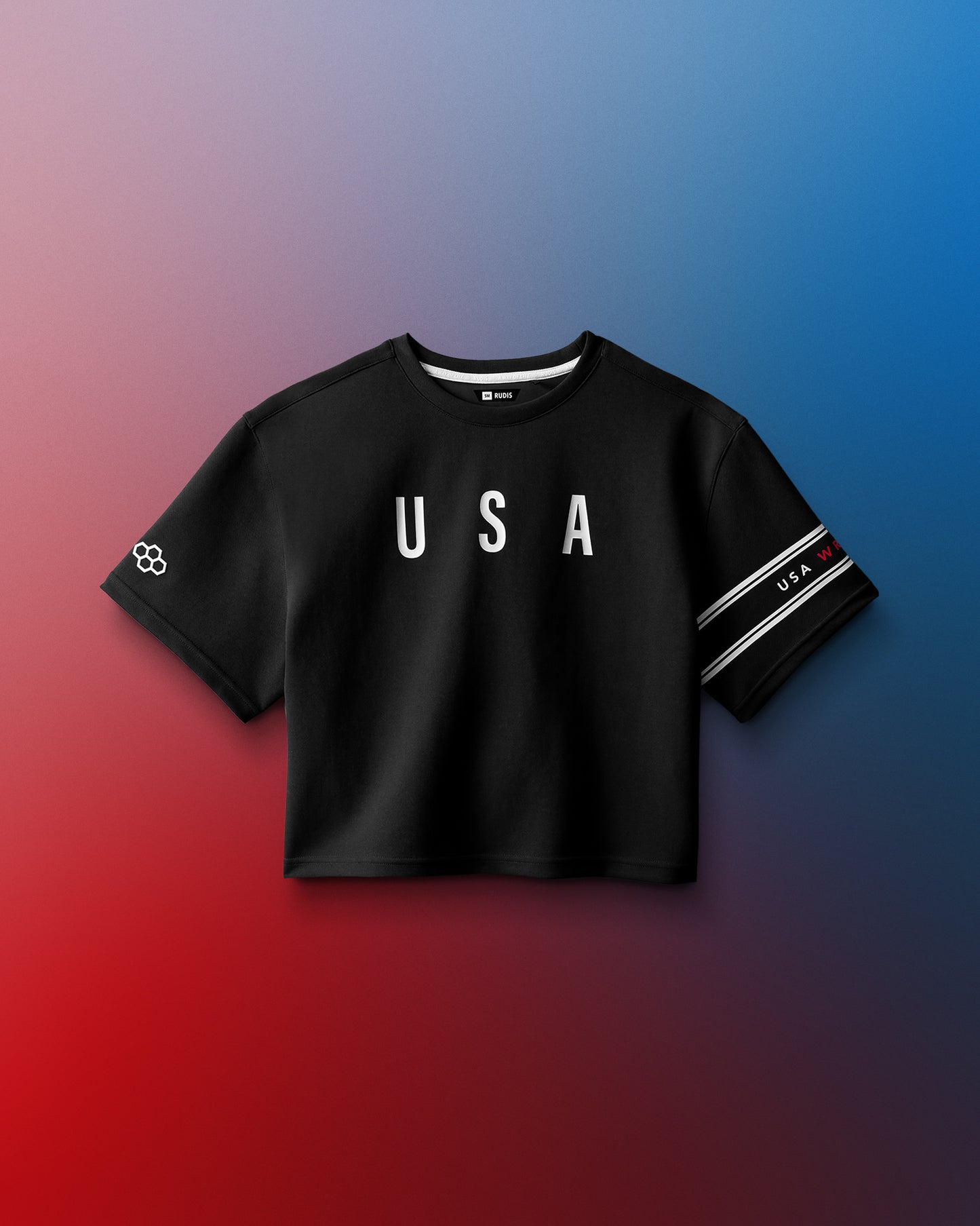 USA Wrestling Chronicle Women's Elite Crop T-Shirt