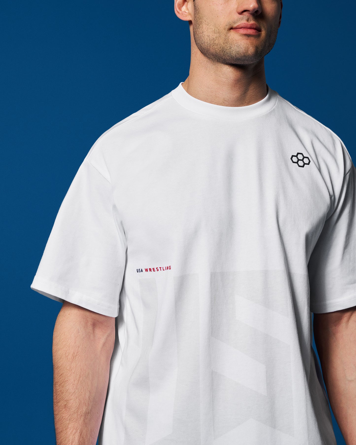USA Wrestling Drop Shoulder T-Shirt
