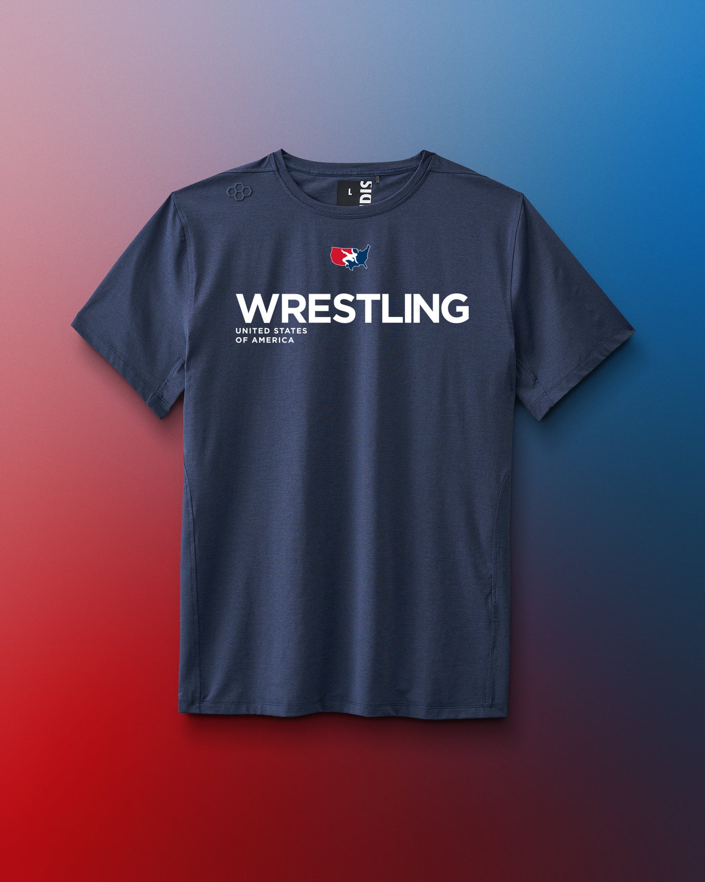 USAW Wrestling Performance Heather T-Shirt