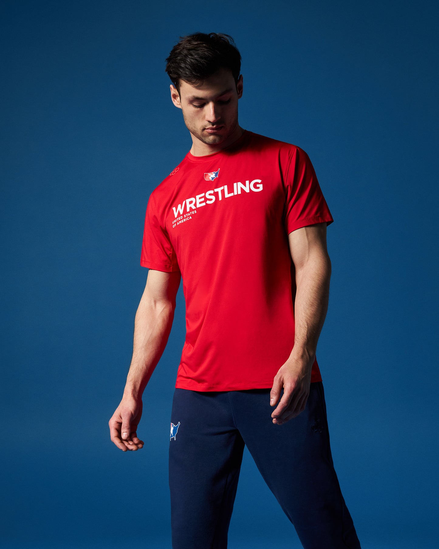 USAW Wrestling Performance T-Shirt