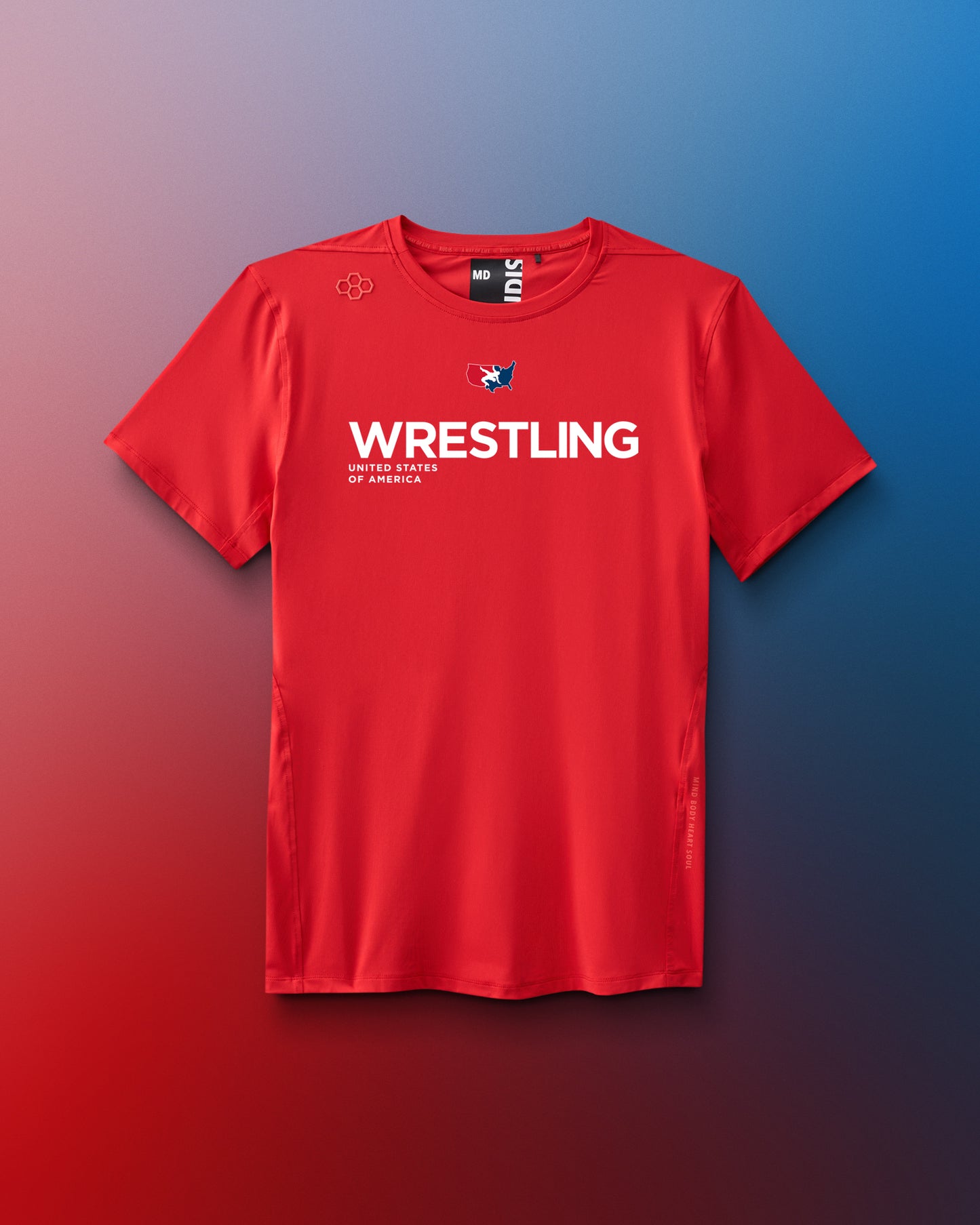 USAW Wrestling Performance T-Shirt