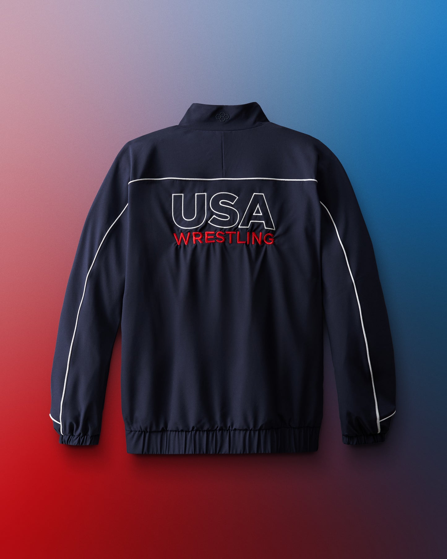 USAW Logo 1/4 Zip Windbreaker