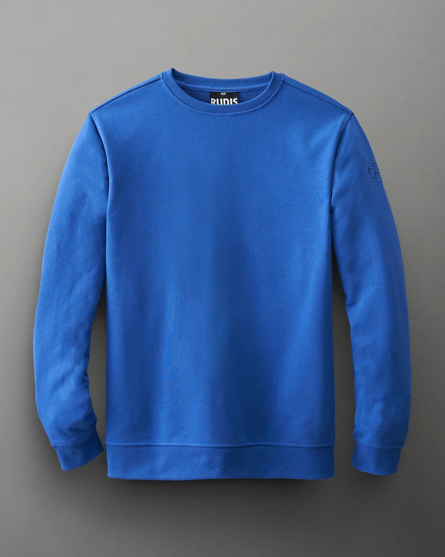 Pull ras du cou pour jeunes Rudis Elite Terry - Royal