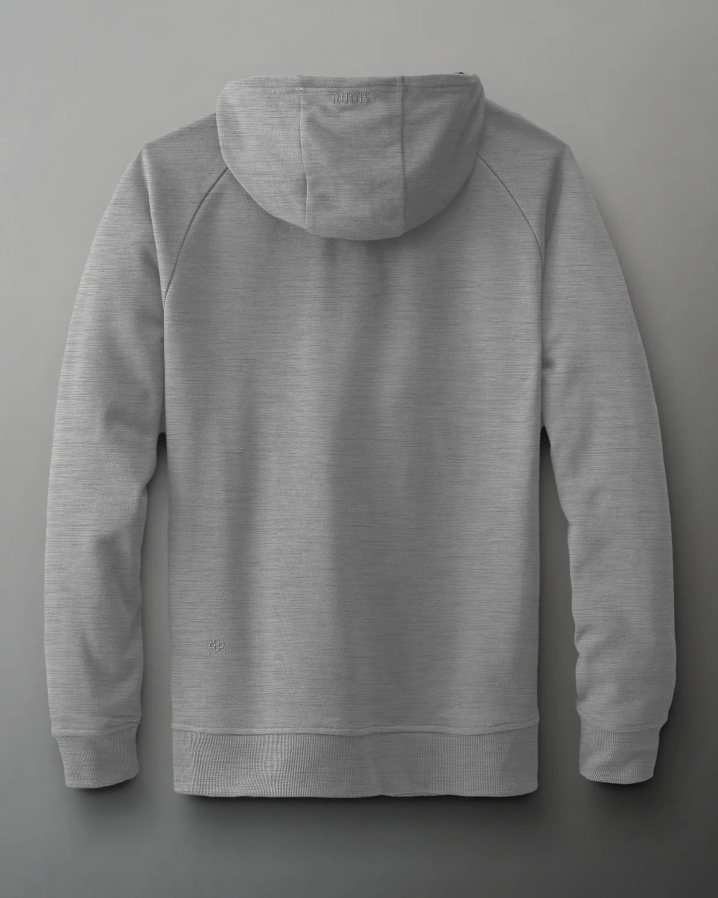 Sweat à capuche RUDIS Elite Terry - Gris chiné athlétique