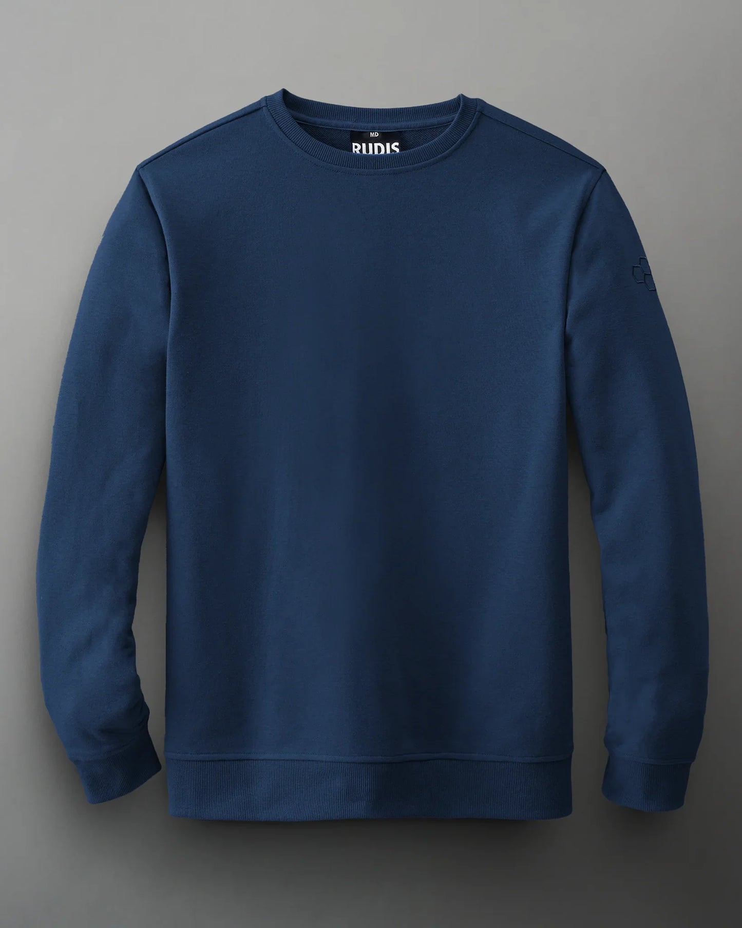 Pull ras du cou RUDIS Elite Terry - Bleu marine