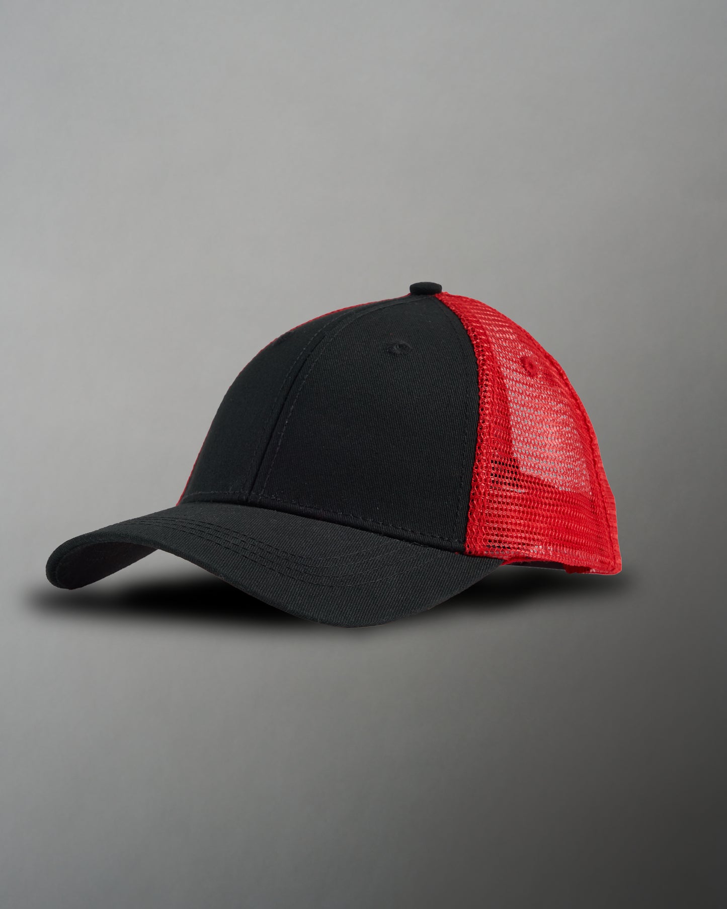 RUDIS Trucker Hat - Black/Red