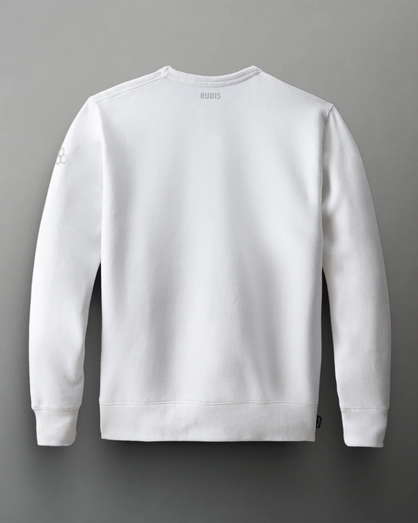 Comfort Fleece Teams Crewneck - White