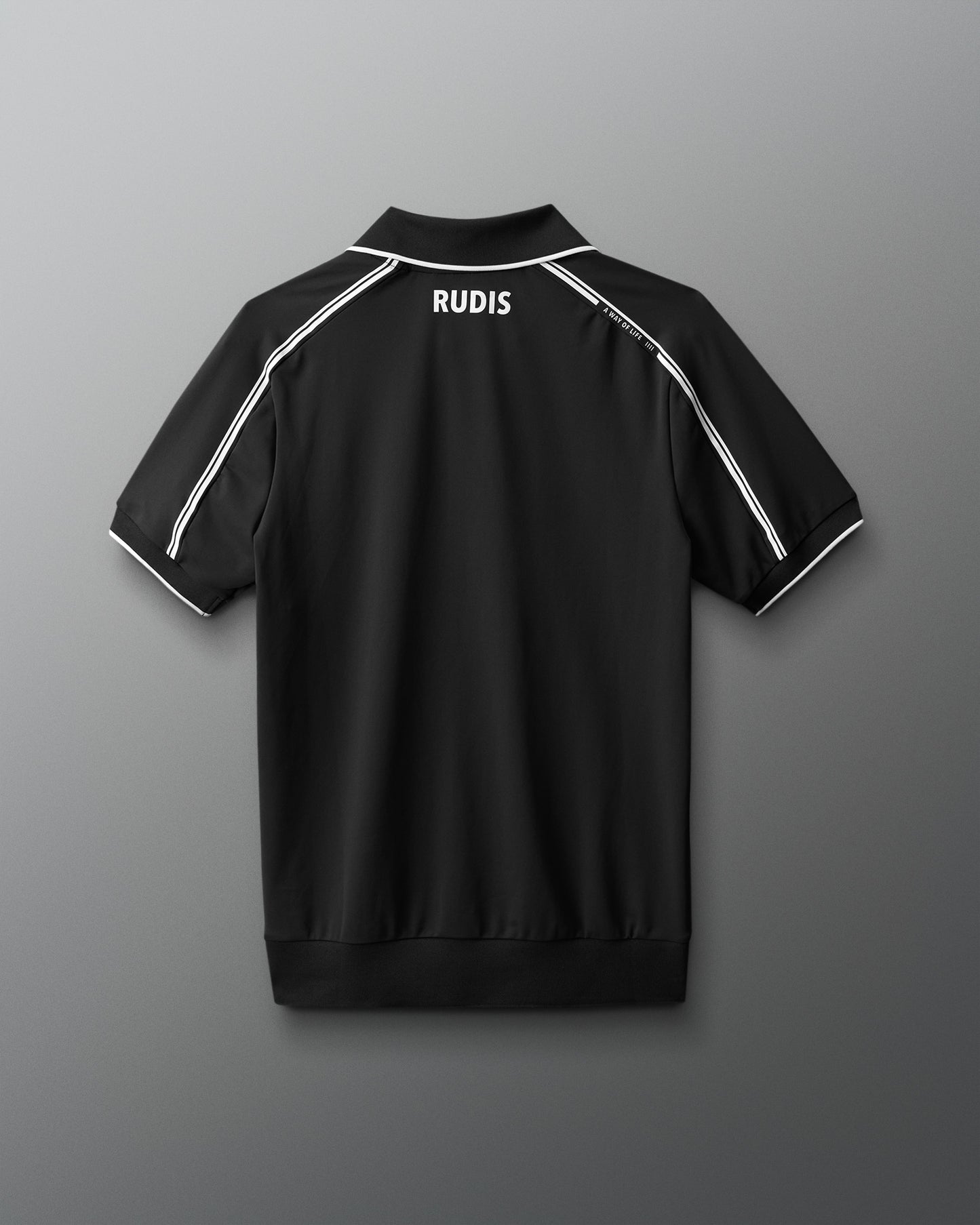 RUDIS Chronicle Elite Athletic Polo - Black