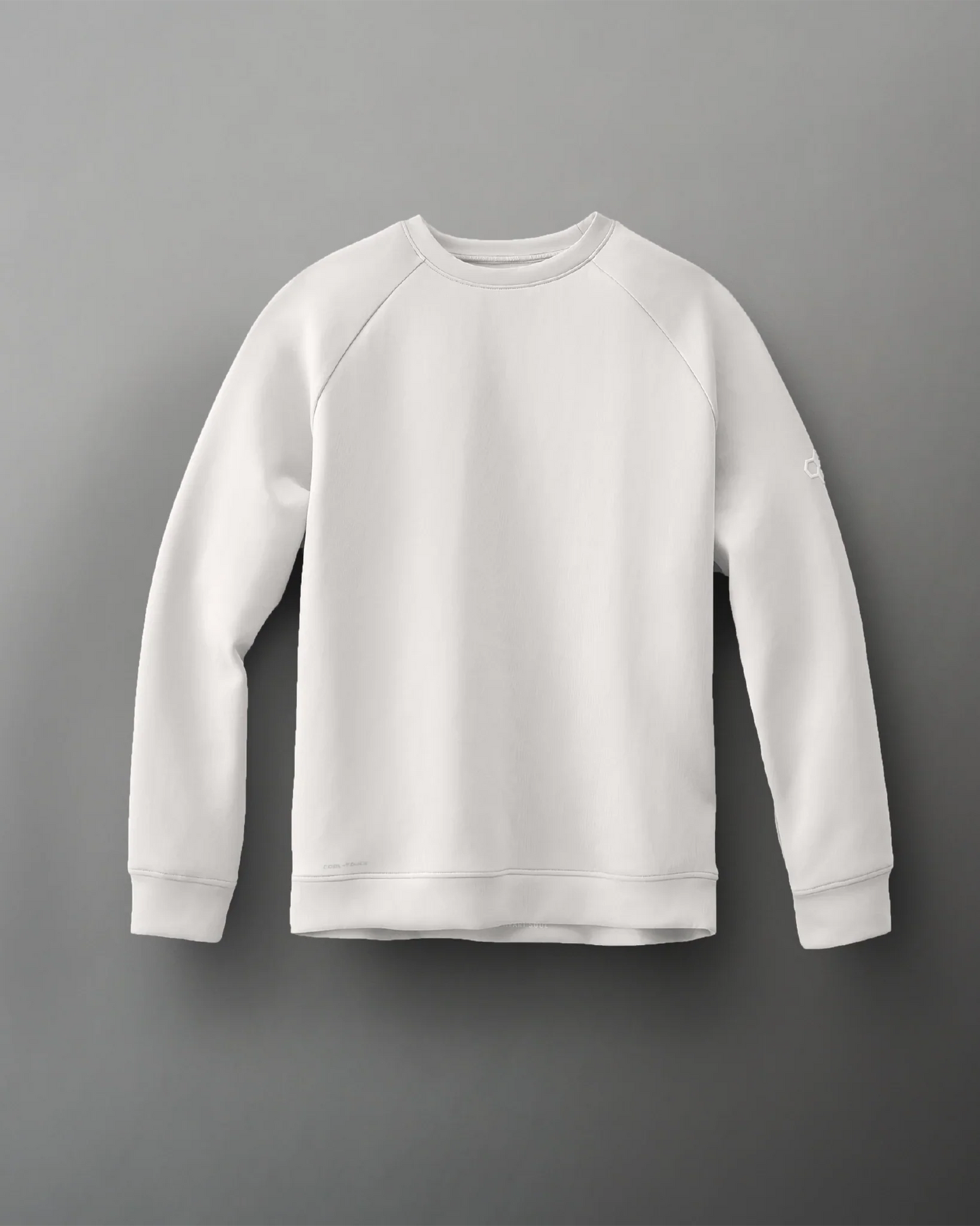Pull ras du cou pour jeunes RUDIS COOL-FEEL - Gris lunaire