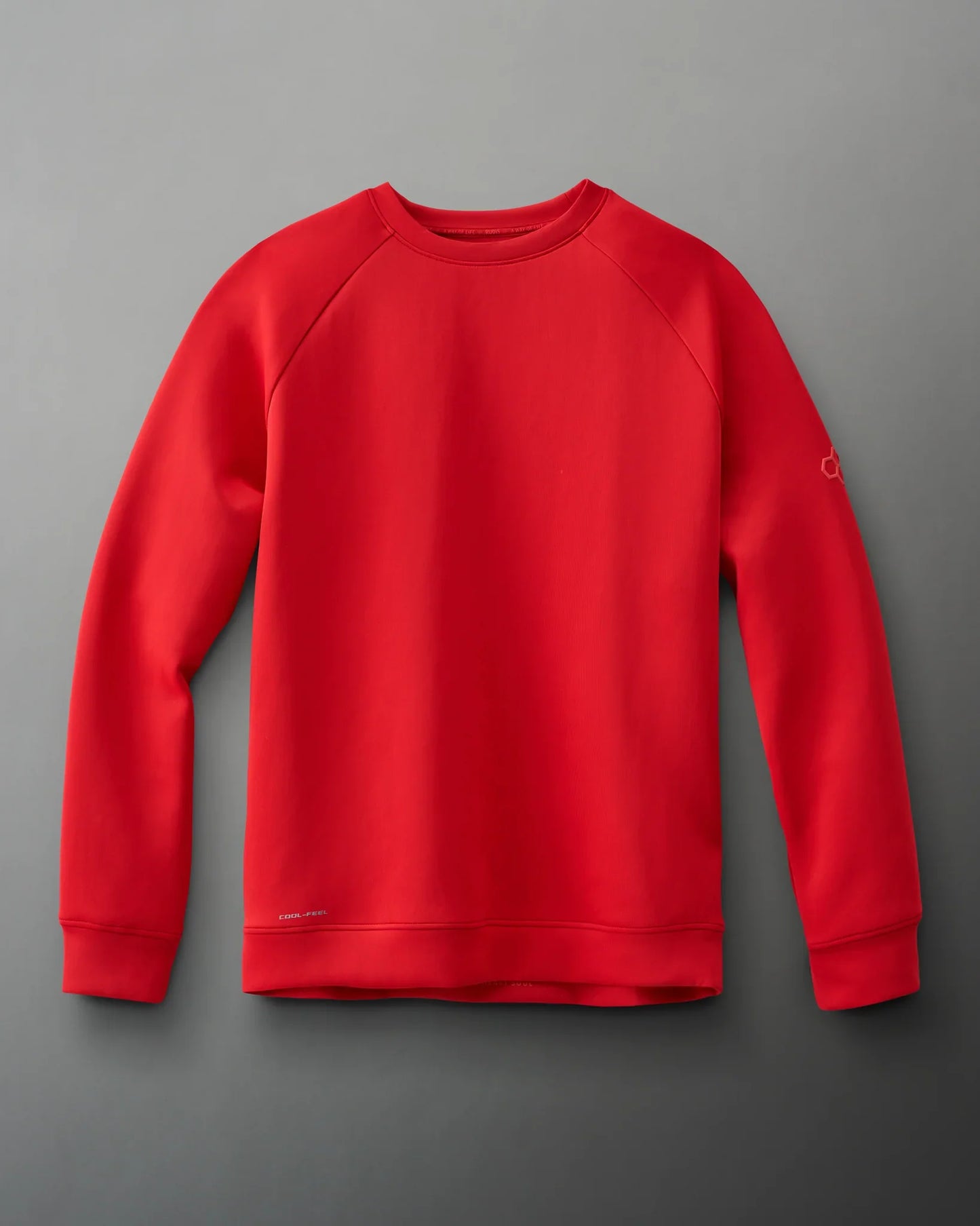 Pull ras du cou RUDIS COOL-FEEL - Rouge