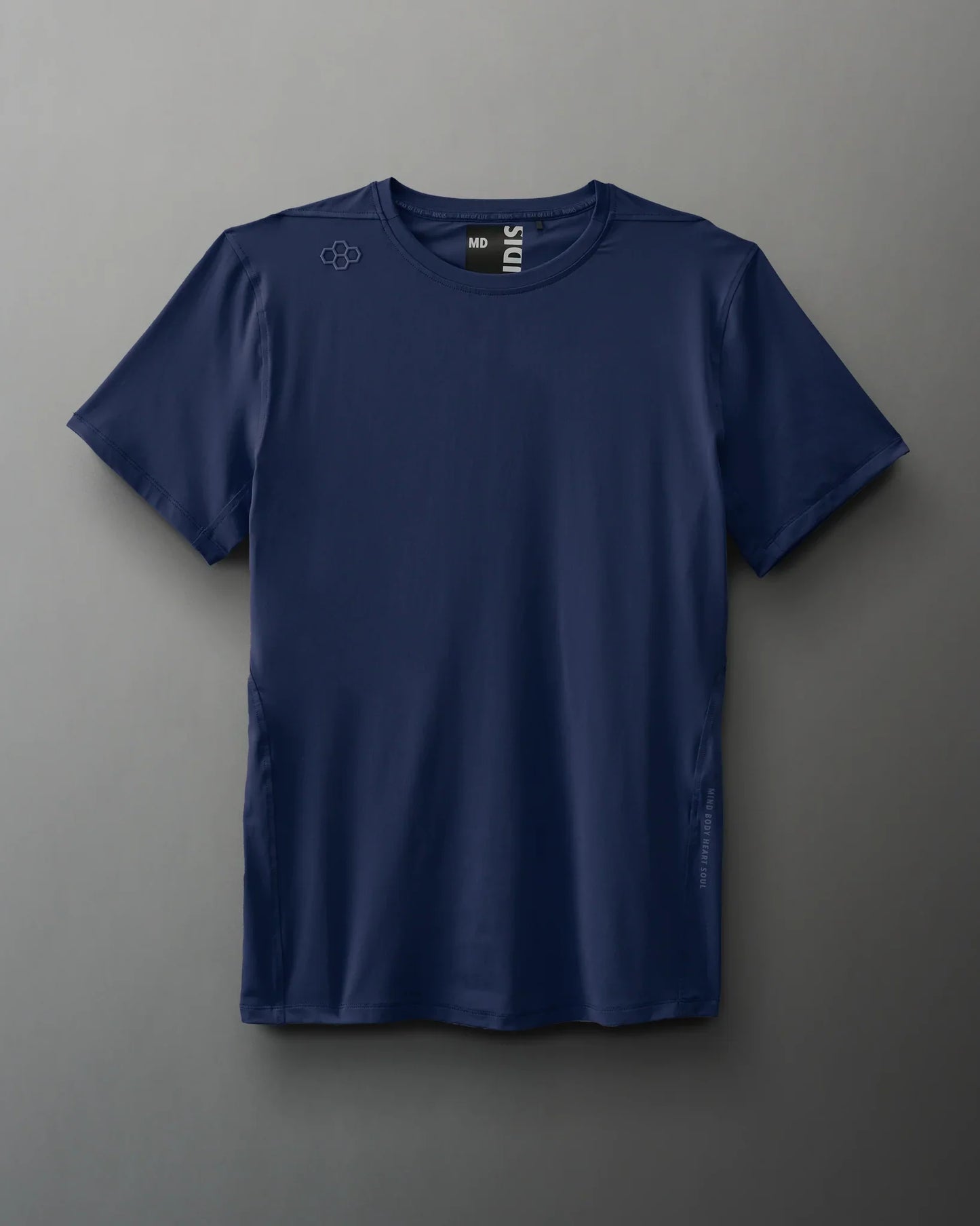 T-shirt extensible RUDIS Performance - Bleu marine