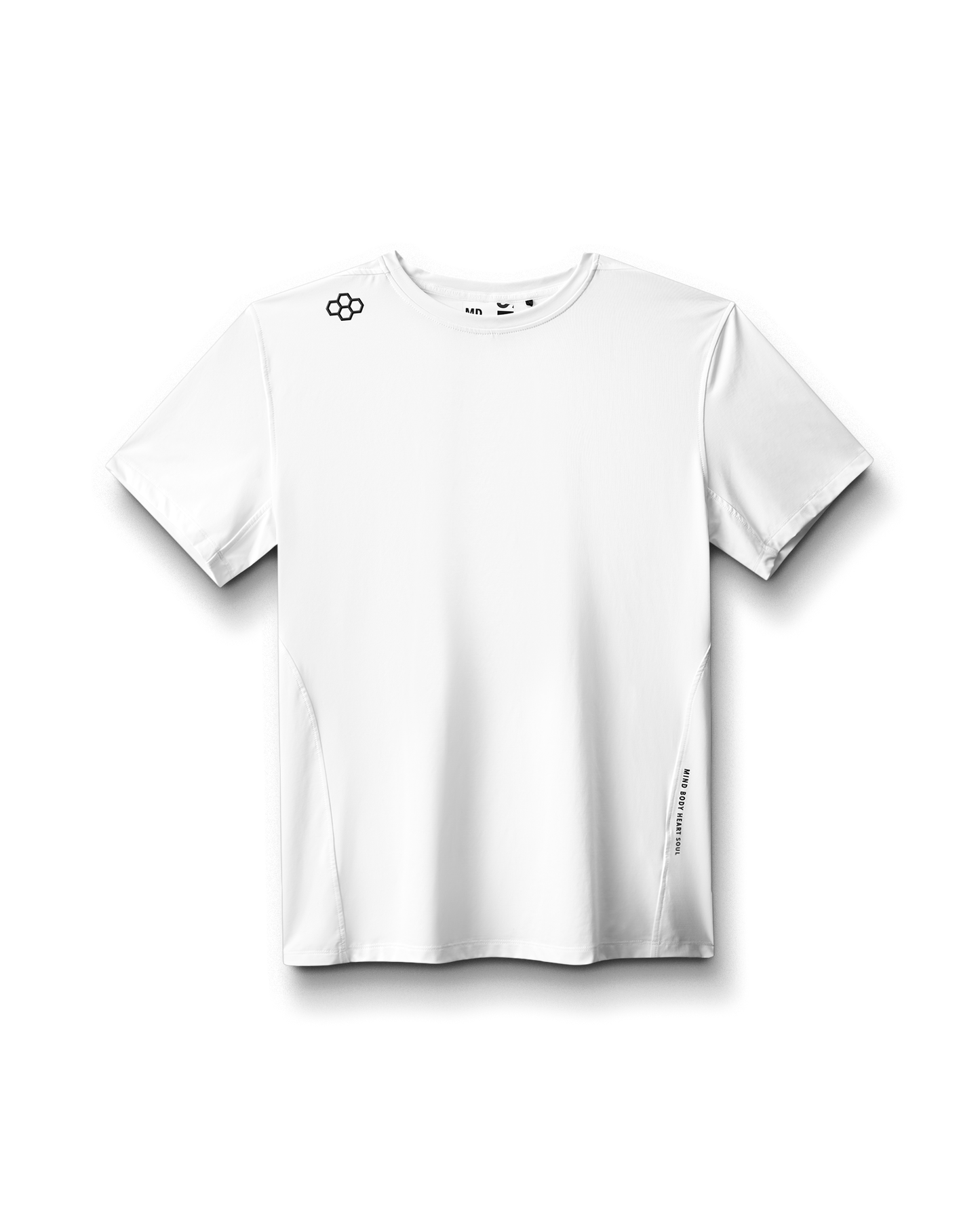 RUDIS Performance Heather T-Shirt - Heather White