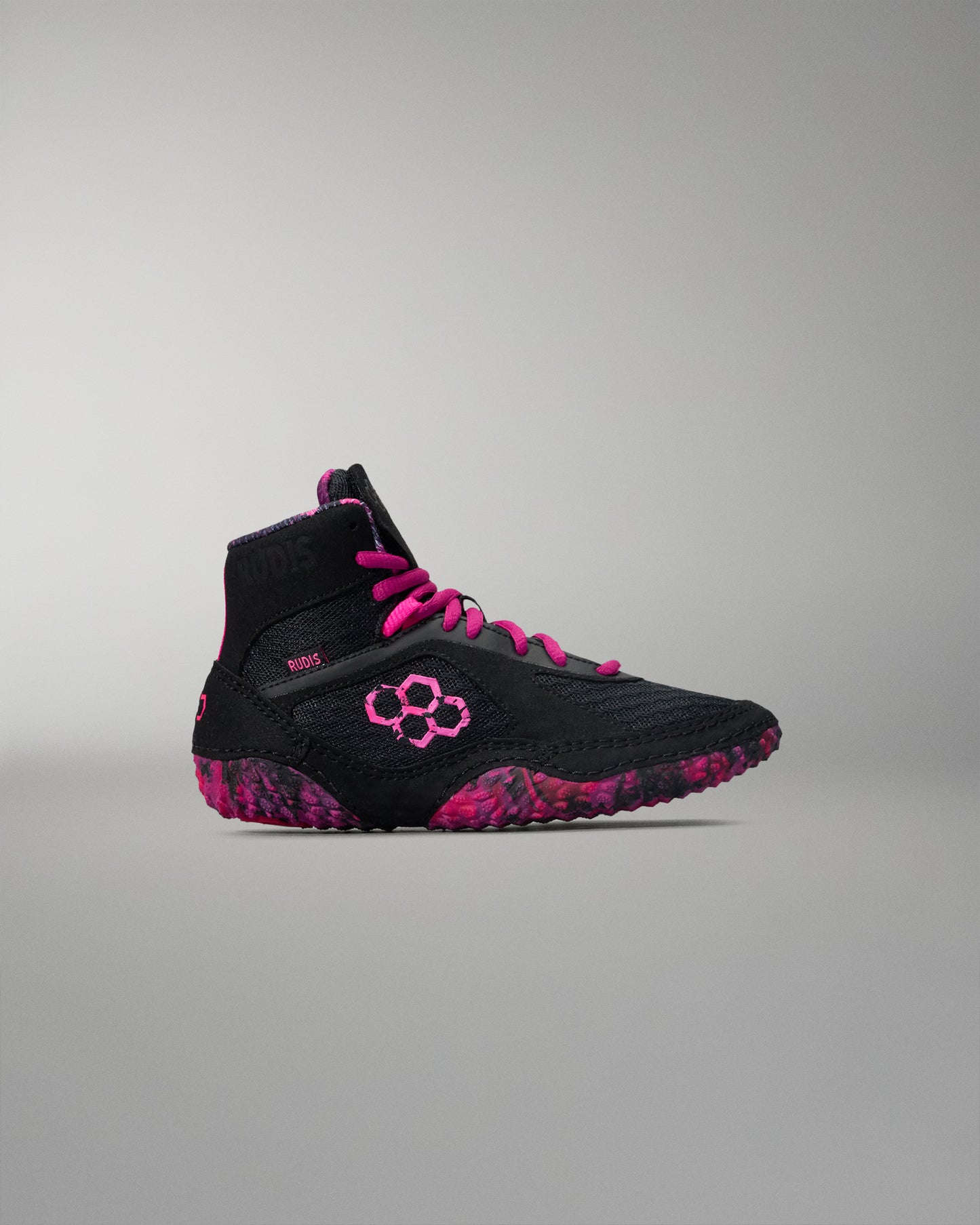Chaussures de lutte RUDIS Alpha 2.0 pour jeunes – Rose Power