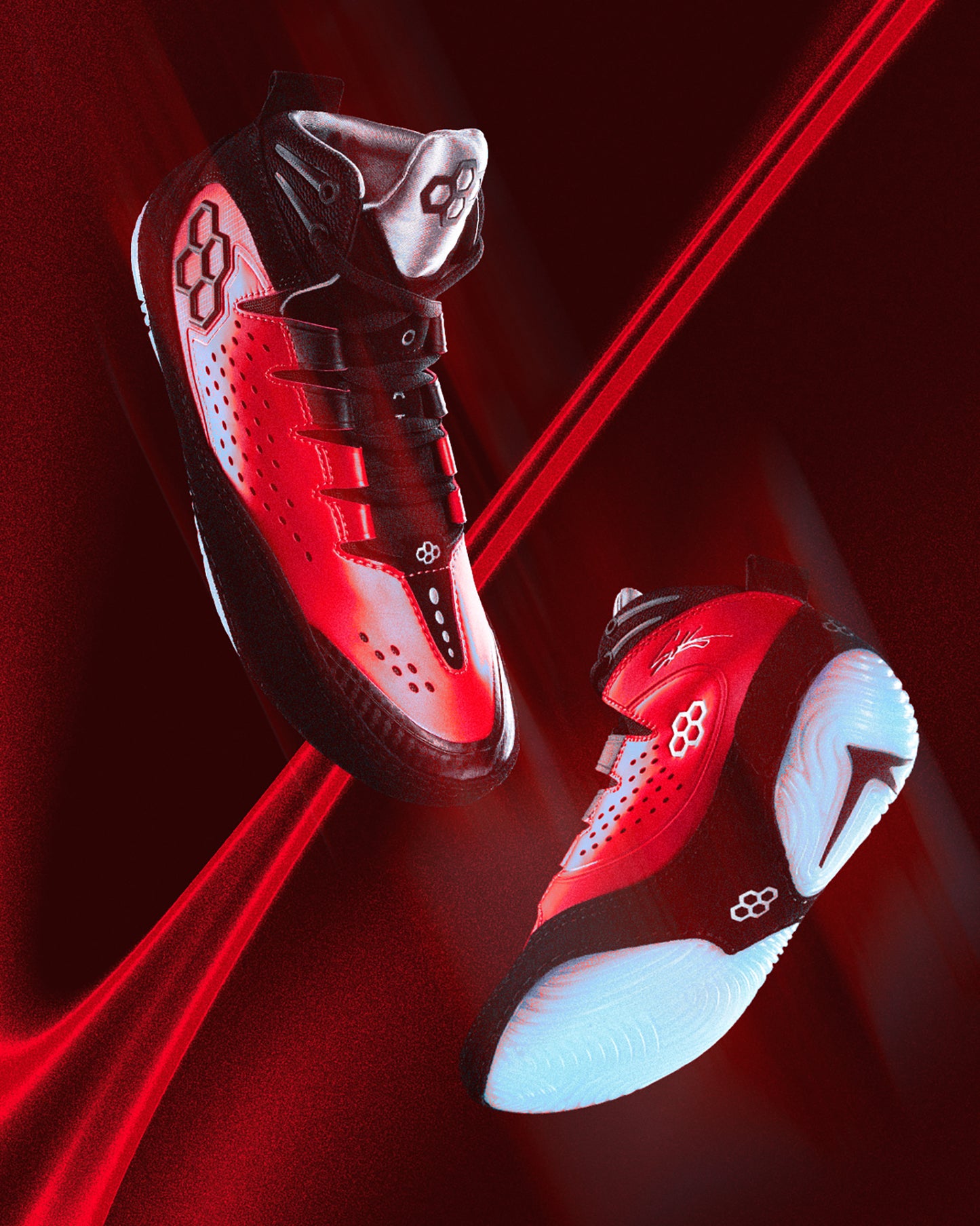 RUDIS Kolat Youth Wrestling Shoes - Inferno