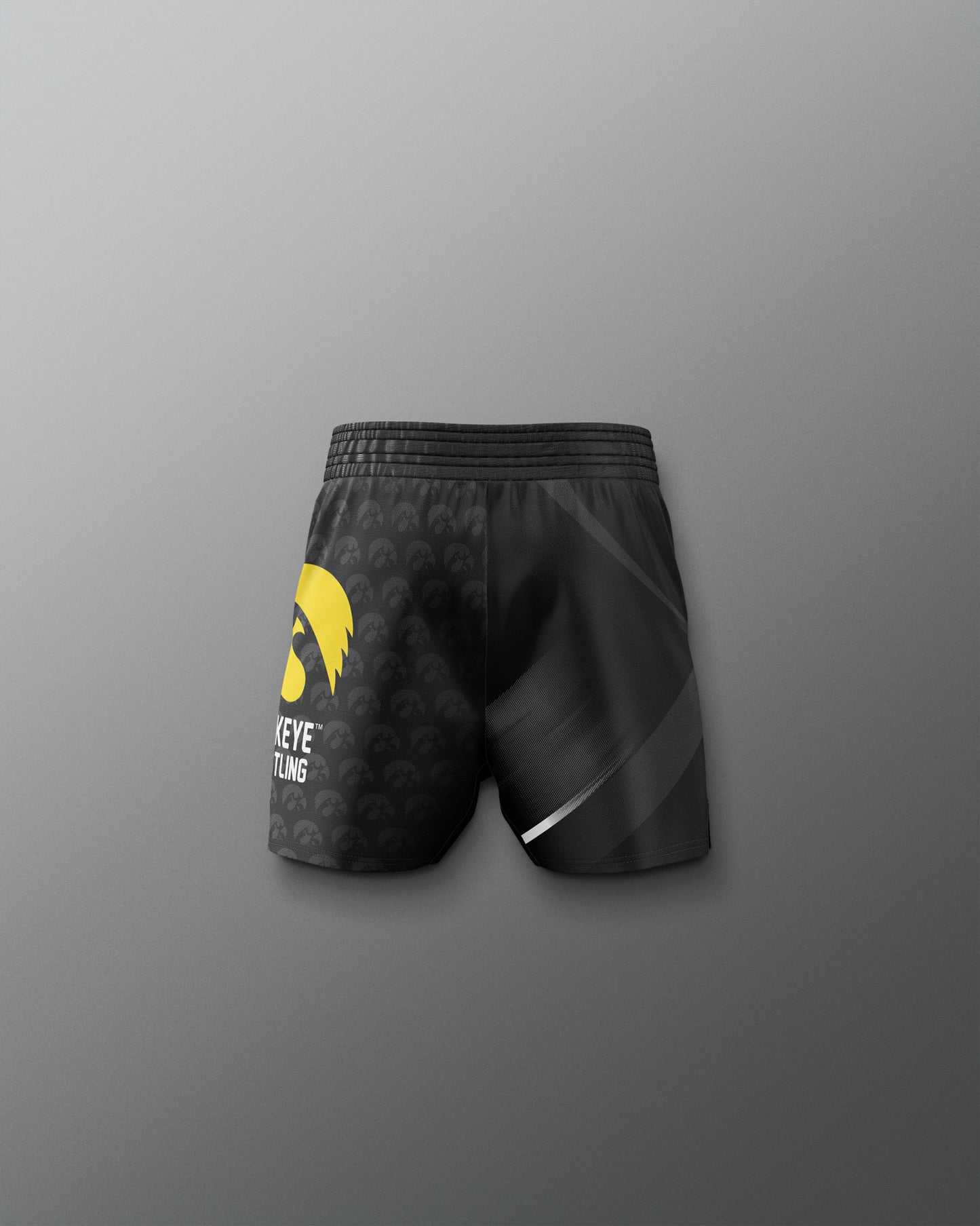 Short Elite sublimé pour jeunes Iowa Hawkeyes