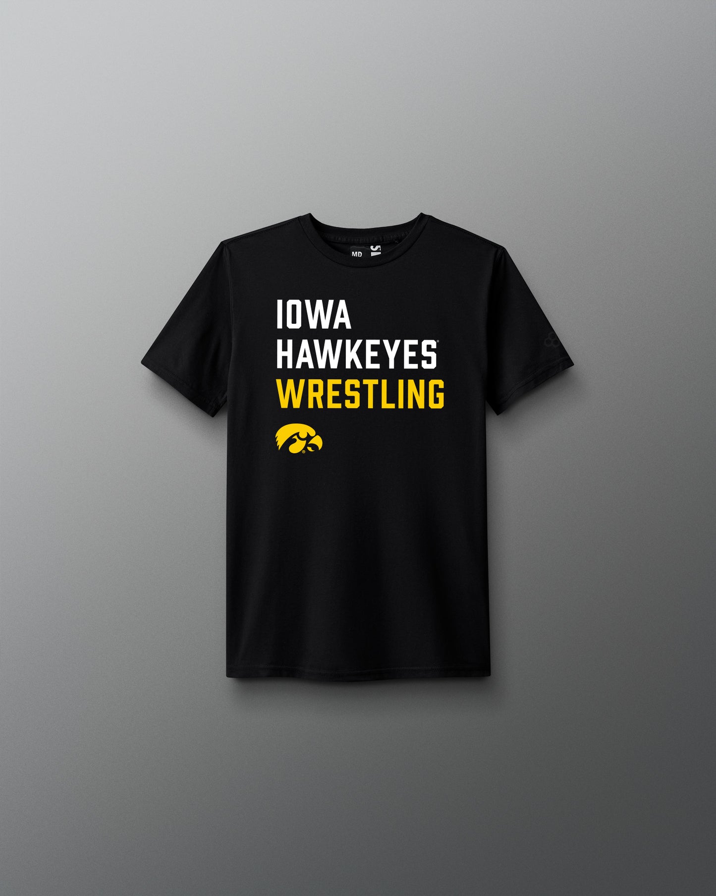 T-shirt pour jeunes Iowa Wrestling Stacked