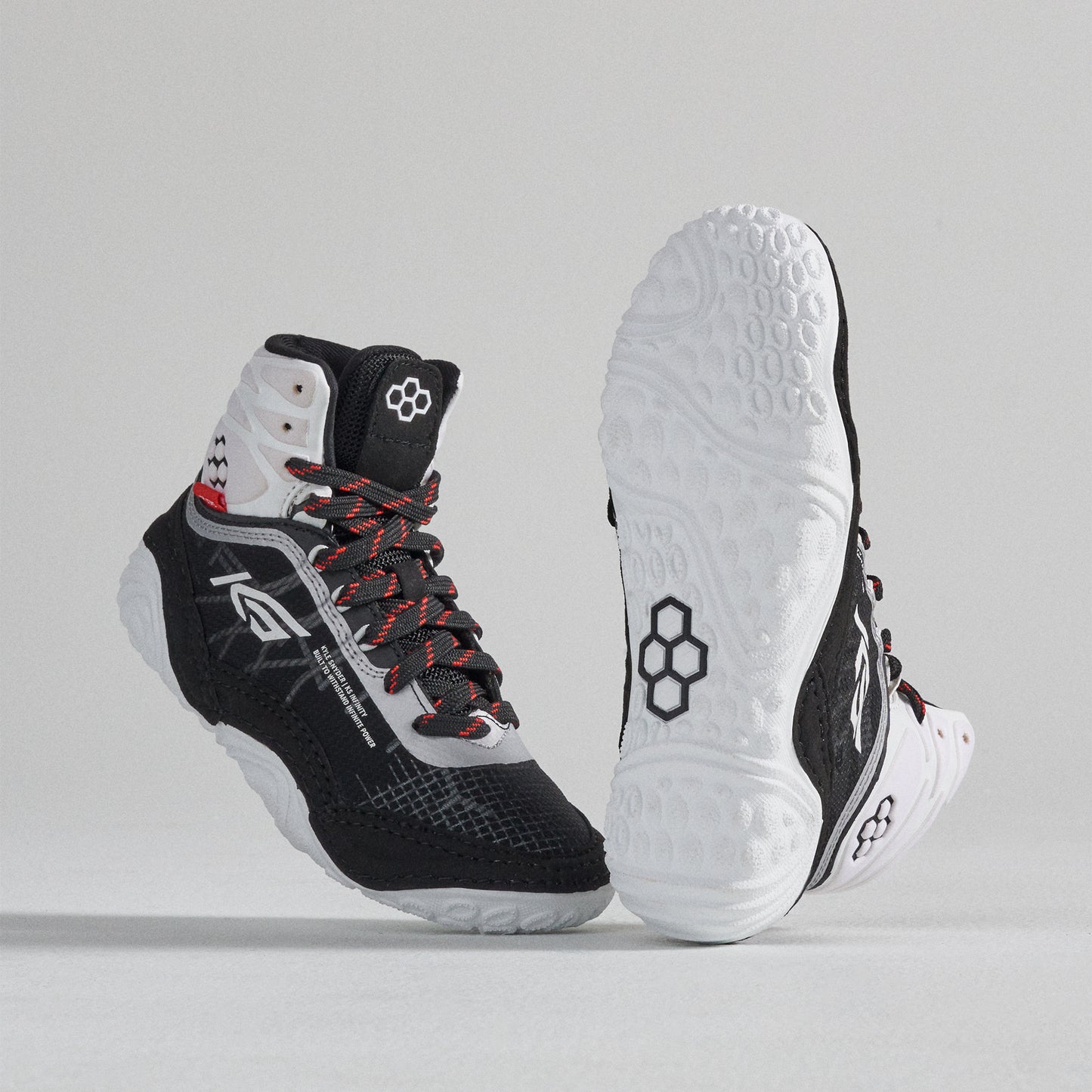KS Infinity Youth Wrestling Shoes - Yin/Black