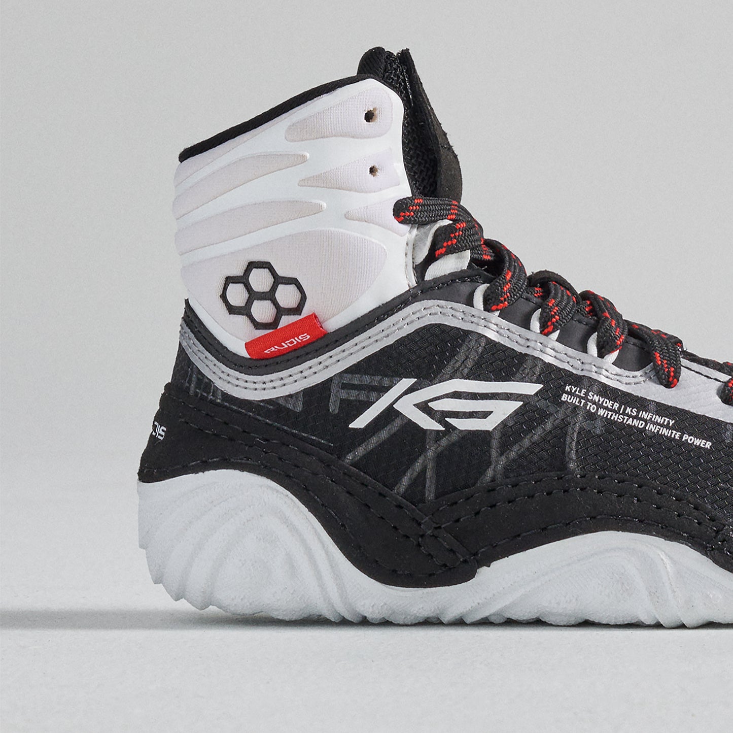 KS Infinity Youth Wrestling Shoes - Yin/Black