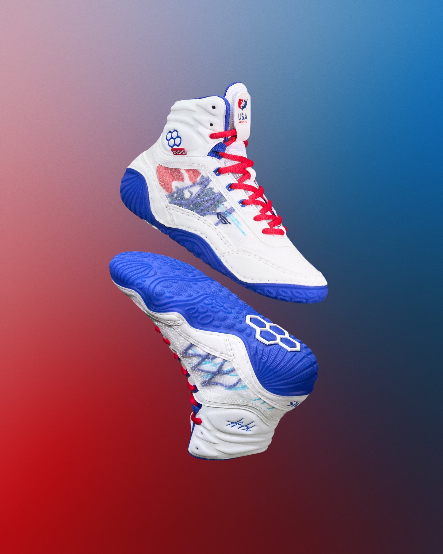 RUDIS KS Infinity Edge Youth Wrestling Shoes - USA Wrestling