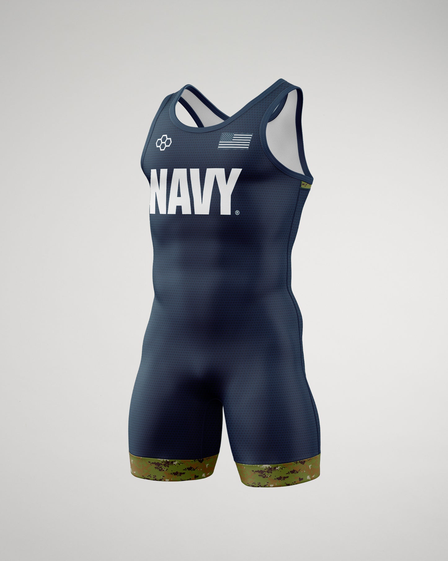 U.S. Navy Digital Woodland Boy's Elite Singlet