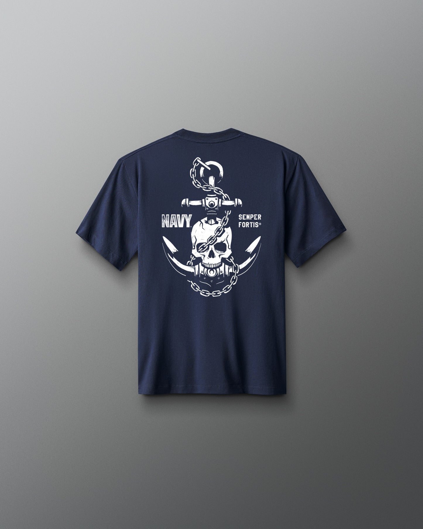 U.S. Navy Skull Youth Heavyweight T-Shirt