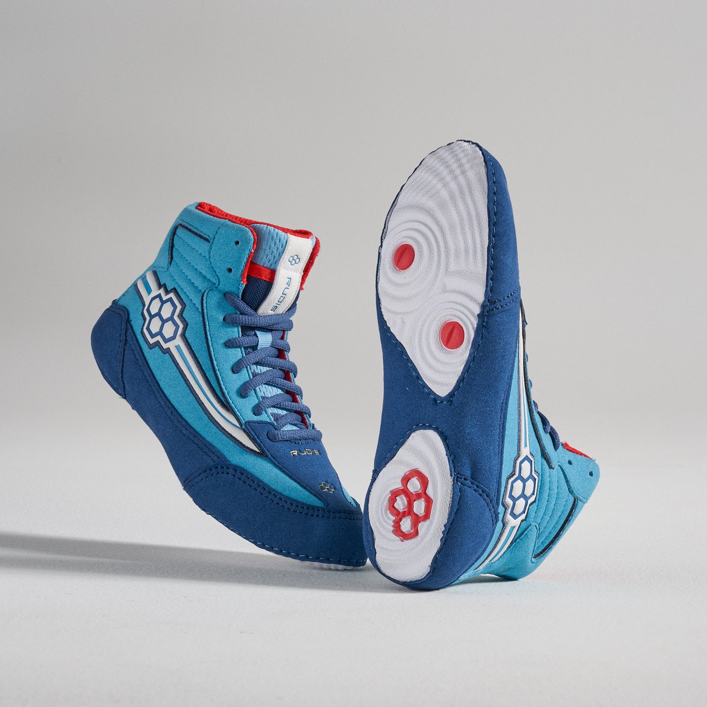 RUDIS Ninety-5 Youth Wrestling Shoes - Blue