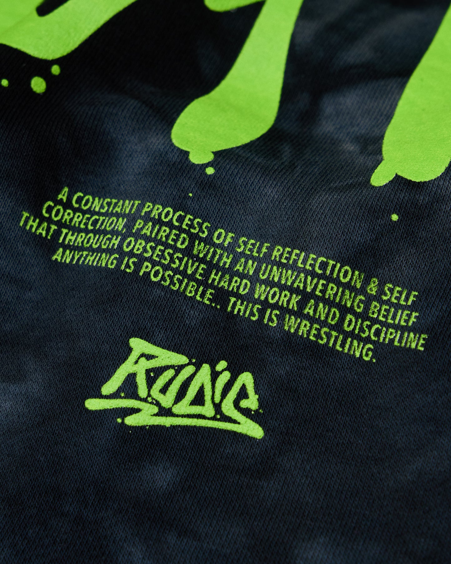 Graffiti Wordmark Tie-Dye Youth Hoodie