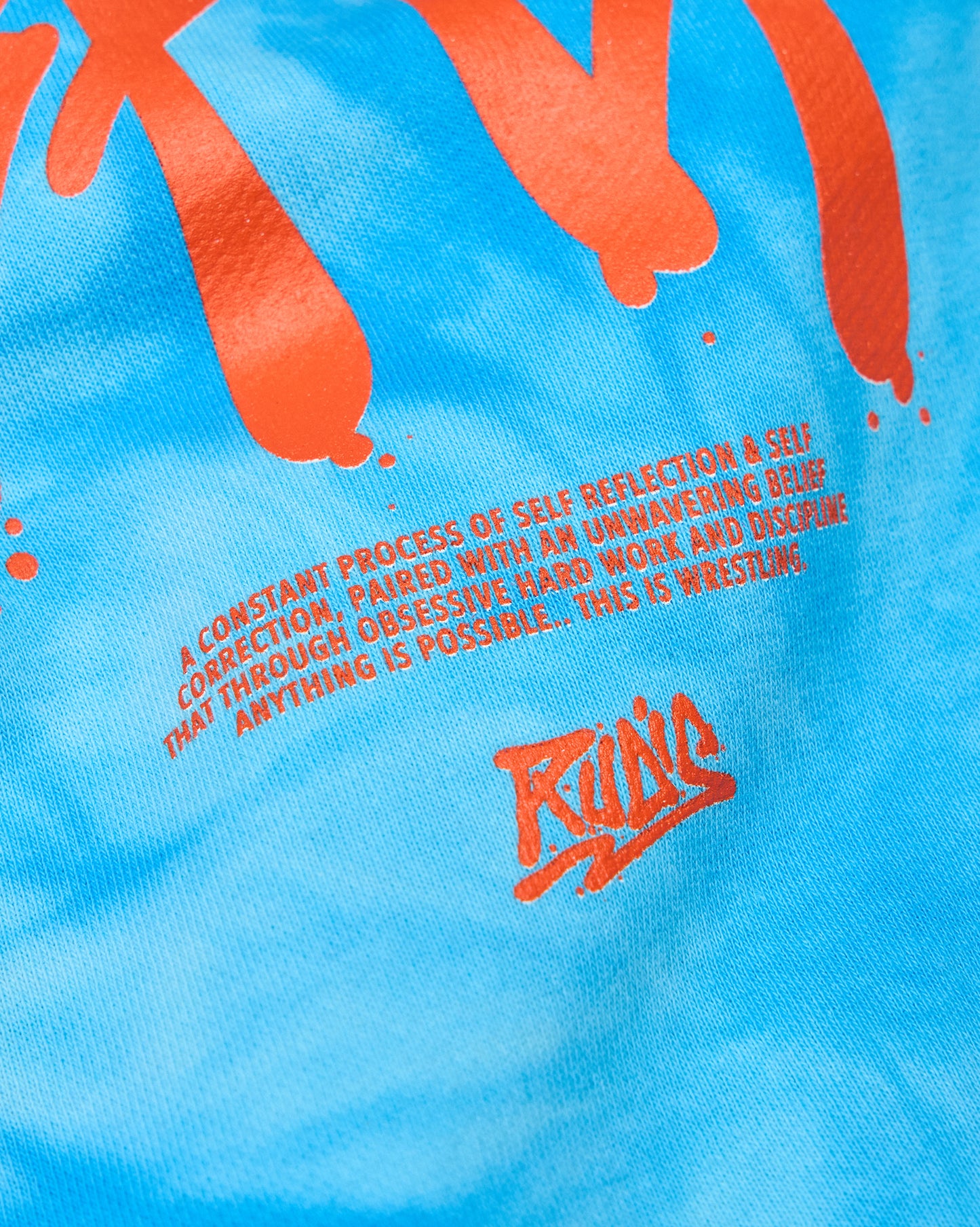 Graffiti Wordmark Tie-Dye Youth Hoodie