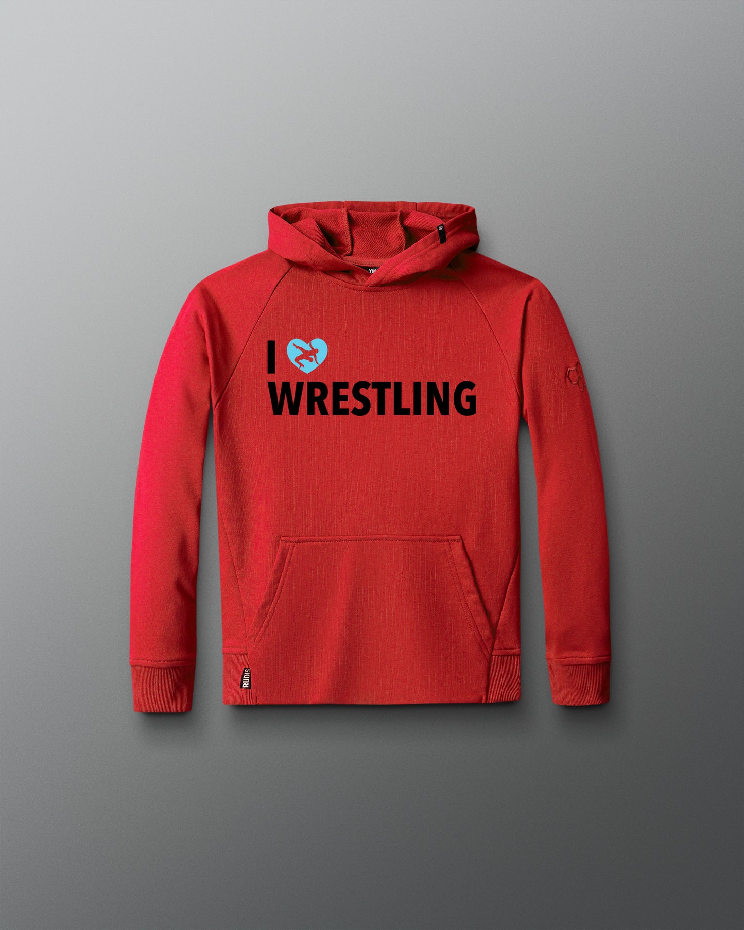 Sweat à capuche en tissu éponge pour jeunes d'élite I Love Wrestling