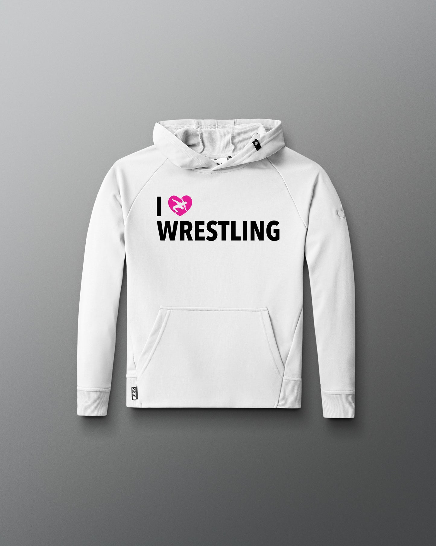 Sweat à capuche en tissu éponge pour jeunes d'élite I Love Wrestling