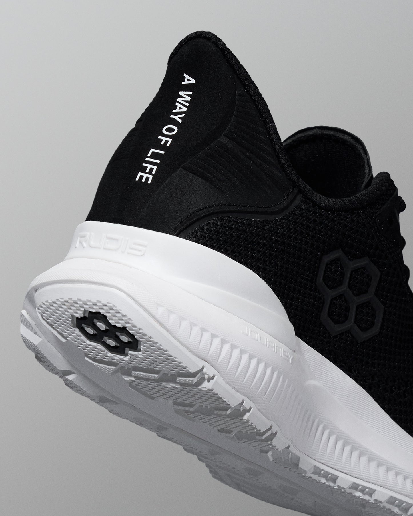 RUDIS Journey Knit Youth Training Shoes - Black