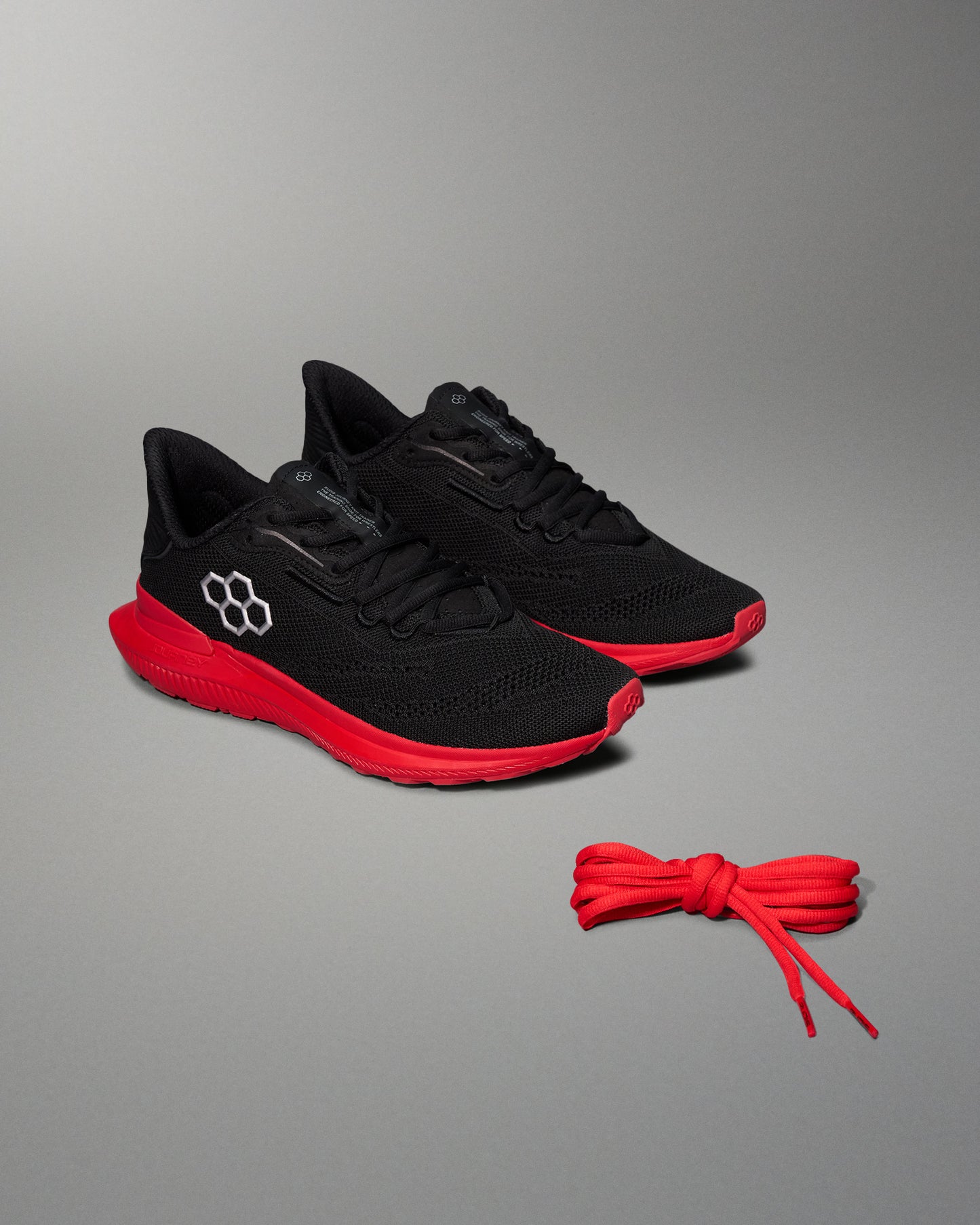 RUDIS Journey Knit Adult Training Shoes - shoes with red shoe strings