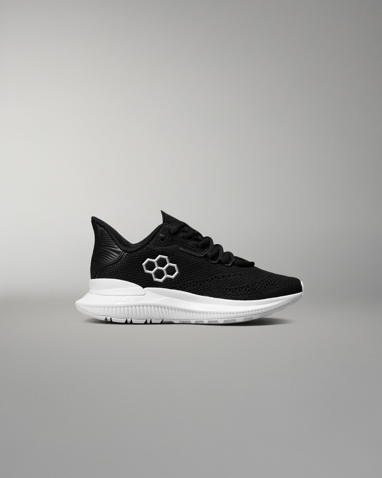 RUDIS Journey Knit Youth Training Shoes - Midnight White