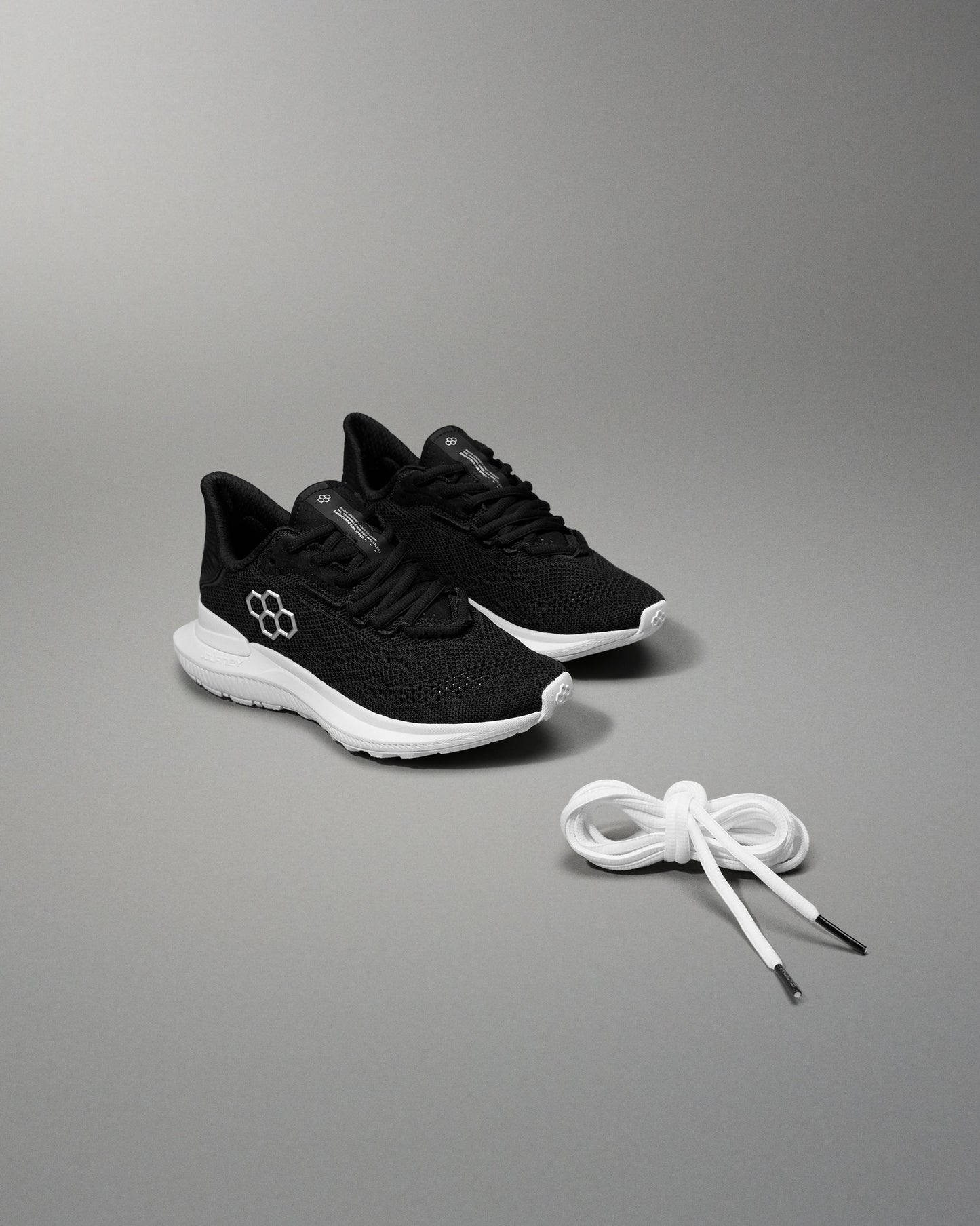 RUDIS Journey Knit Youth Training Shoes - Midnight White