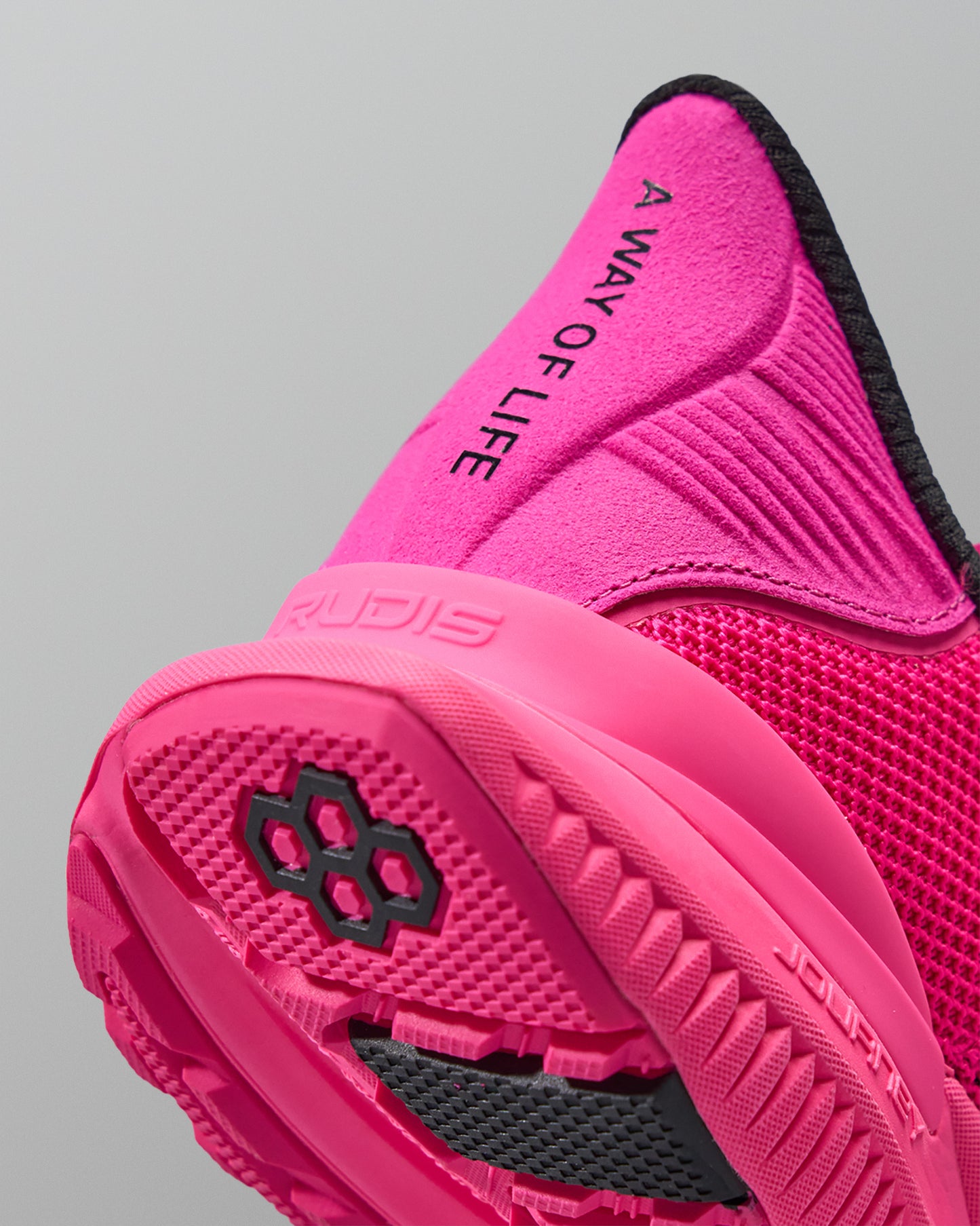 RUDIS Journey Knit Youth Training Shoes - Pink
