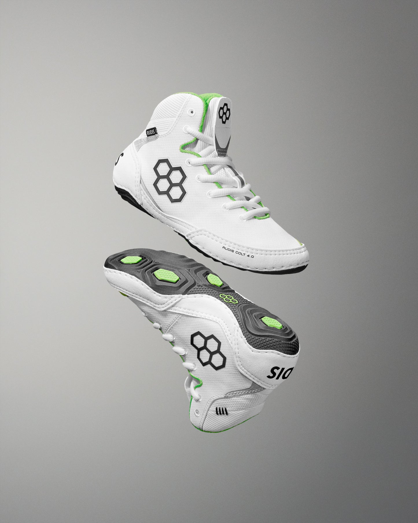 RUDIS Colt 4.0 Youth Wrestling Shoes - Neon Edge