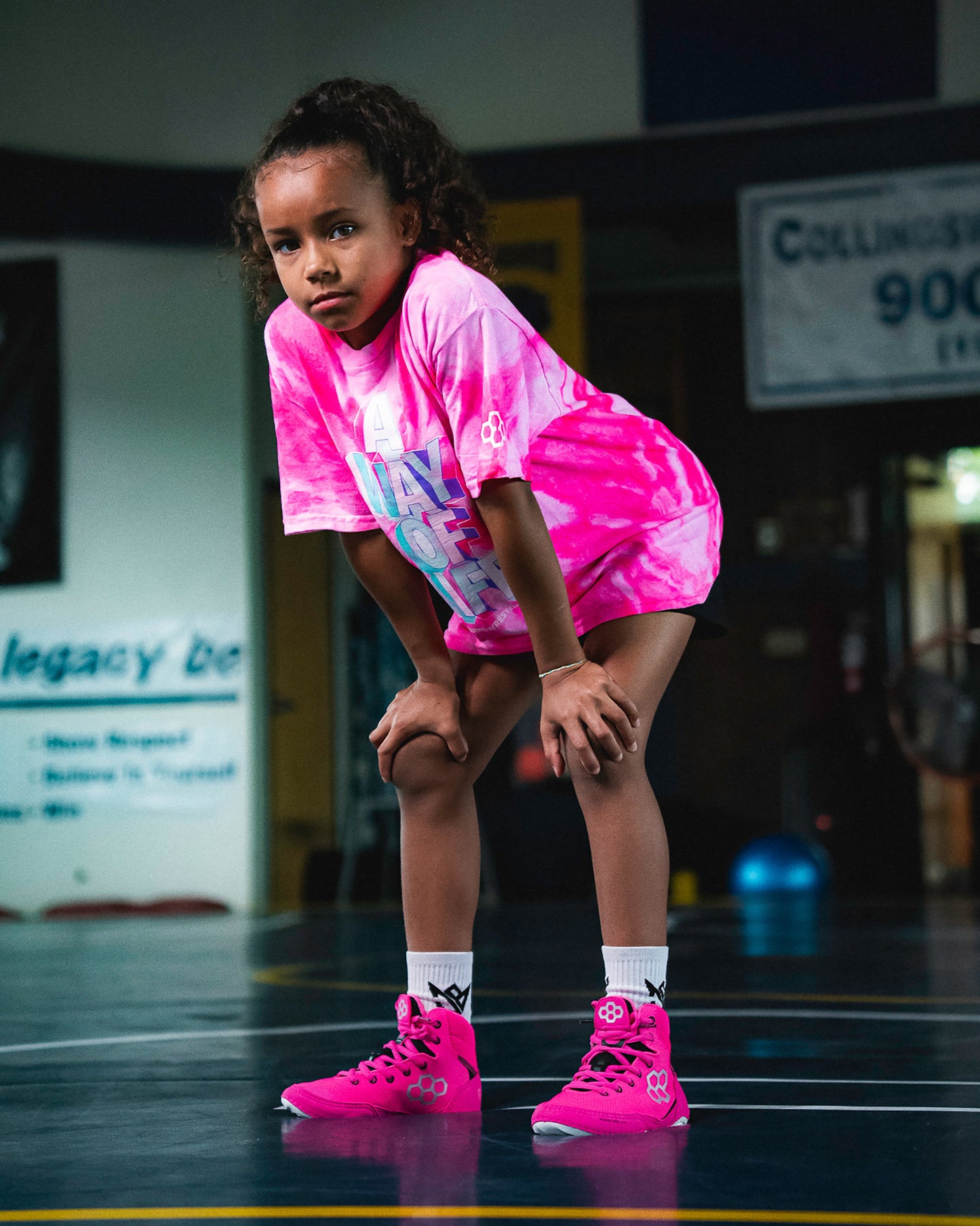 RUDIS Colt 4.0 Youth Wrestling Shoes - Pink