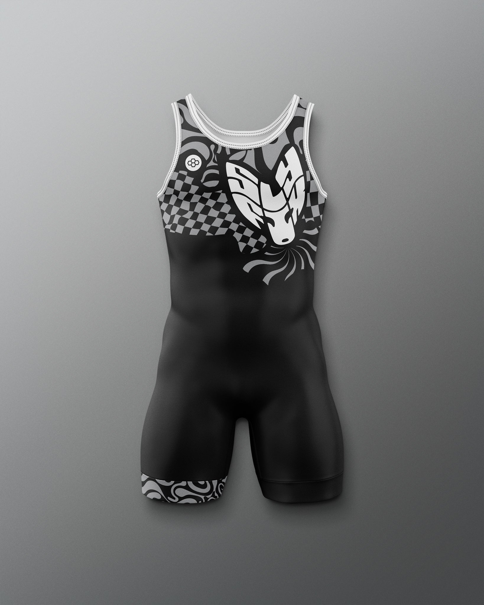 【希少】Dark Sky Distance Elite Singlet Vento™ Performance Singlet - Deep Peri Blue Gradient