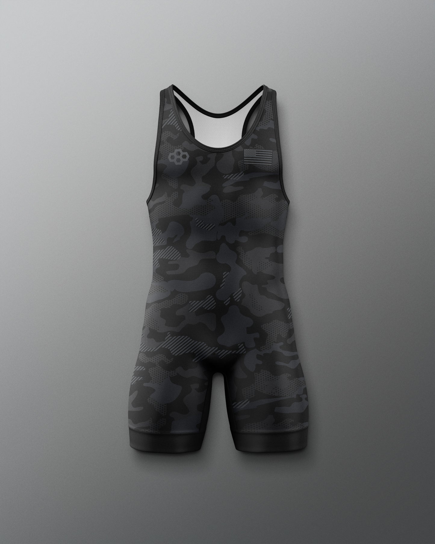 Camo Boy's Elite Singlet