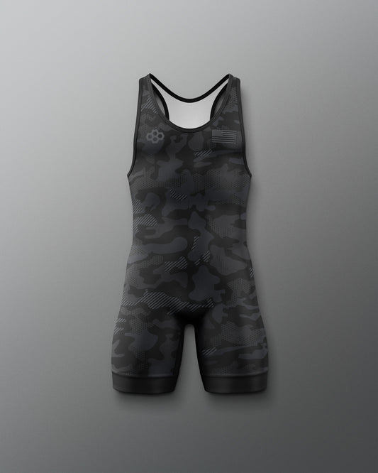 Camo Boy's Elite Singlet