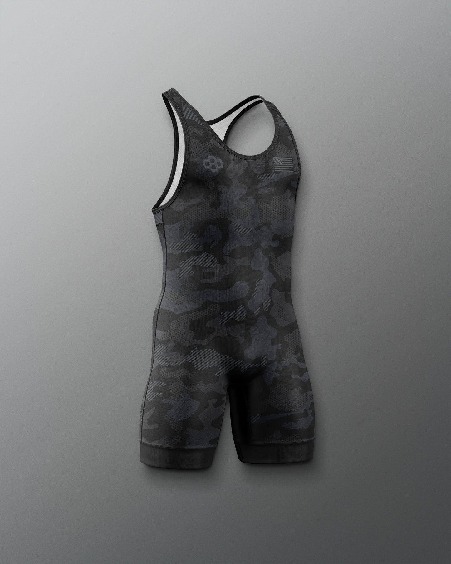 Camo Boy's Elite Singlet