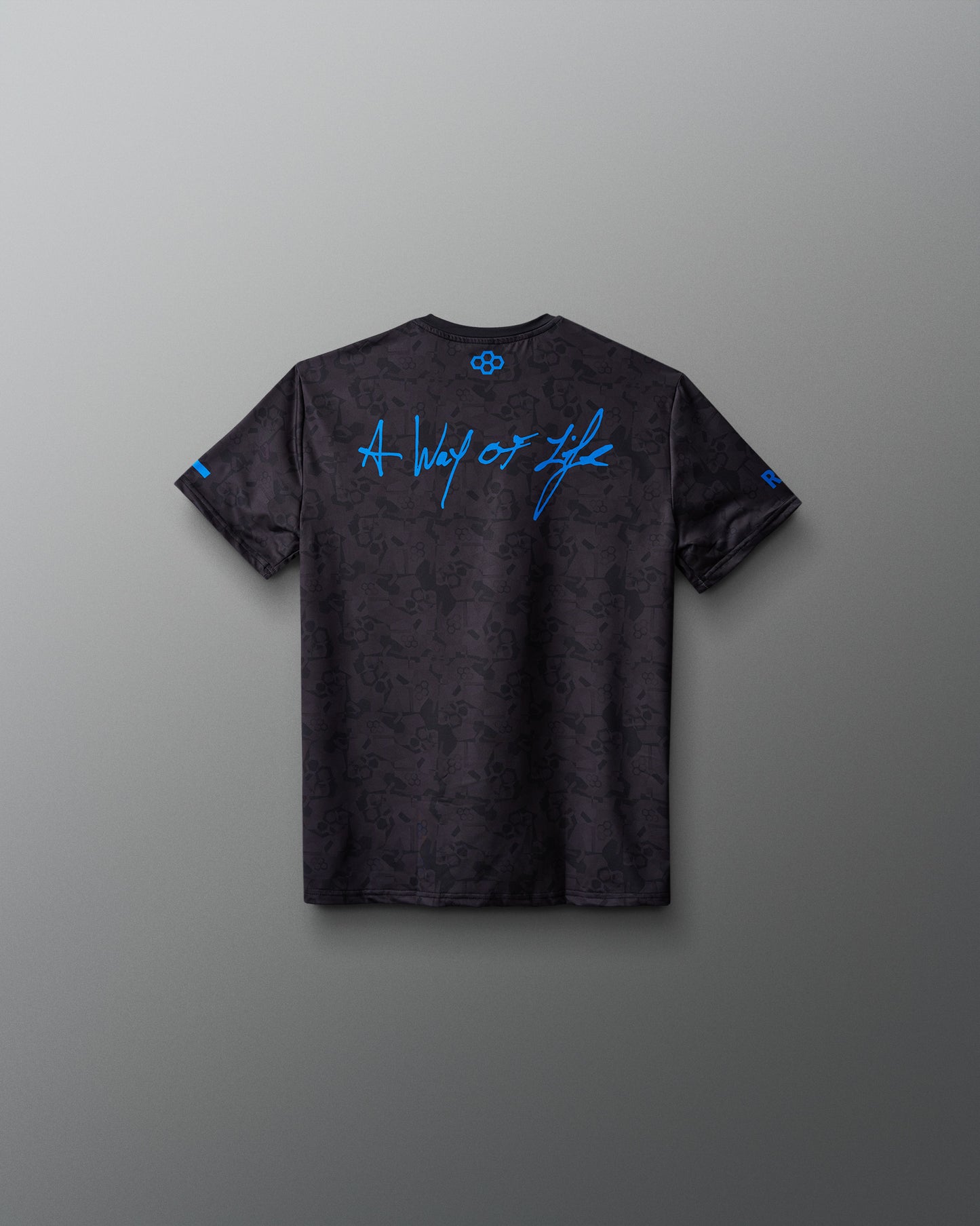 Wrestling Wordmark Black Camo Youth Sublimated T-Shirt