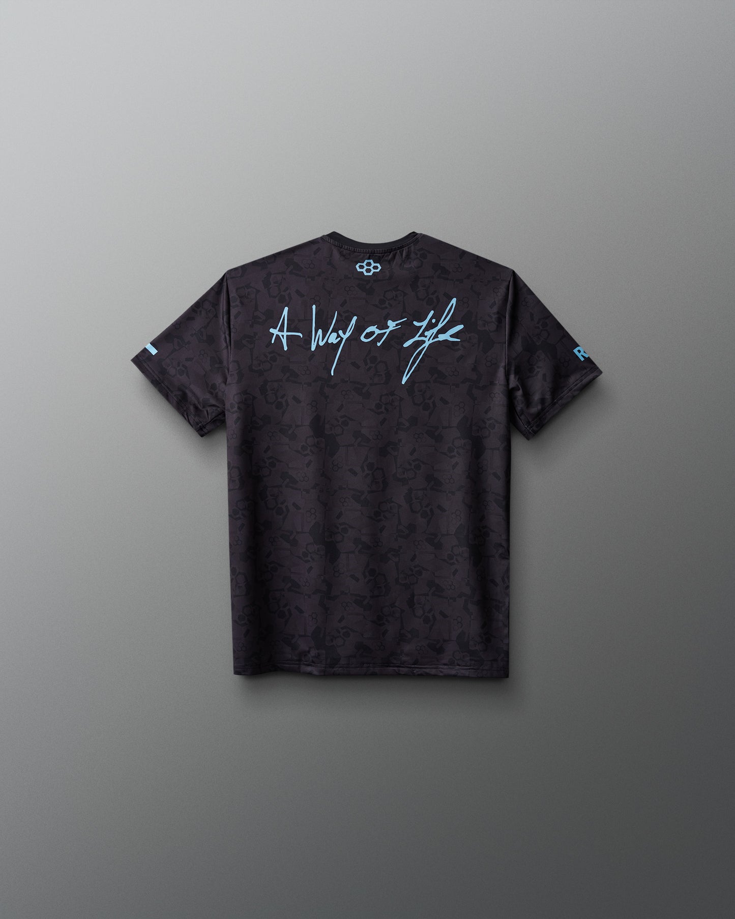 Wrestling Wordmark Black Camo Youth Sublimated T-Shirt